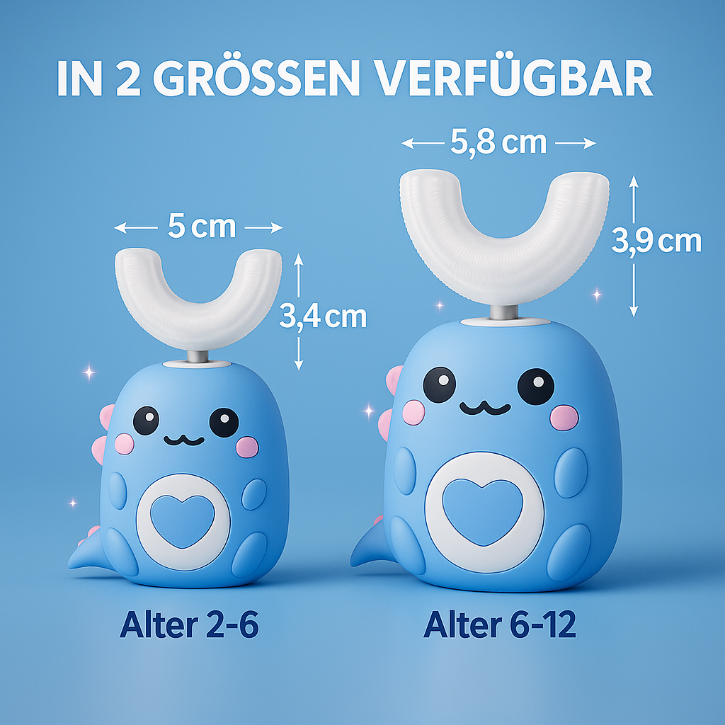 Dentisaur™ | 360° Schallzahnbürste für Kinder